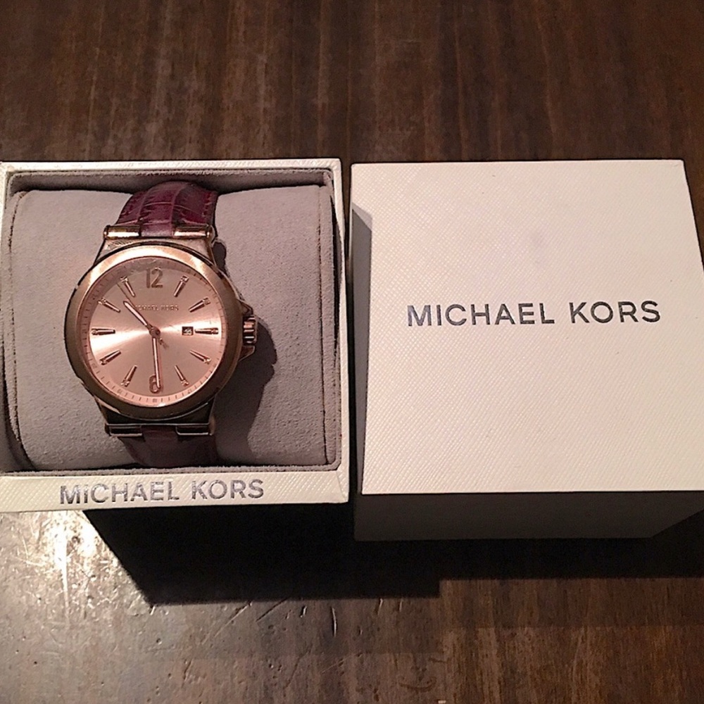 Rose Gold Michael Kors Watch